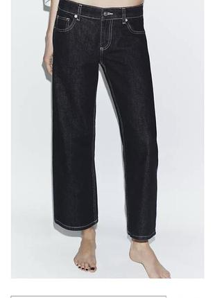 Джинси жіночі zara індиго 8