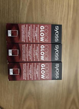 Фарба для волосся syoss color glow red