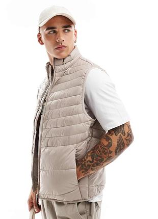 Чоловіча стьобана жилетка jack &jones