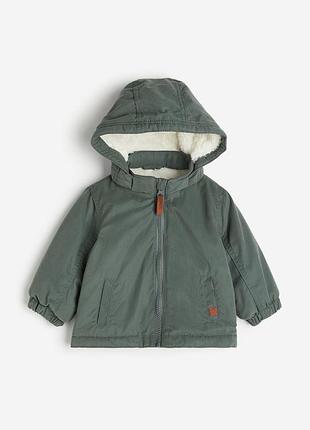 Тепла дитяча куртка h&m курточка утеплена для хлопчика