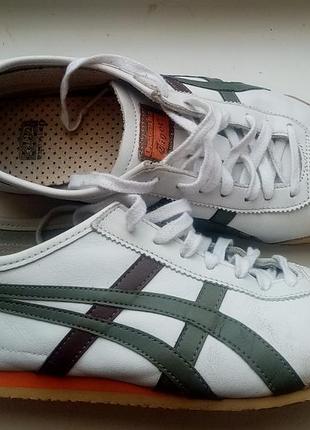 Мужские кожаные кроссовки onitsuka tiger mexico 66 (оригинал)