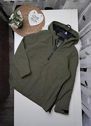 Куртка ветровка анорак в цвете хаки от primark 8-9 лет (128-134)