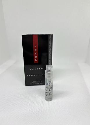 Оригинал пробник drada luna rossa carbon eau de parfum парфюмированная вода