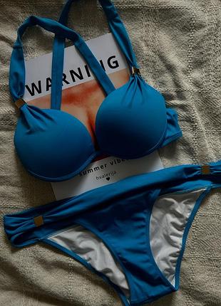 🌊 оригінал victoria's secret за суперціною! ефектний купальник + трусики в подарунок!
