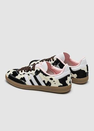 Adidas samba og cow print/pink 5