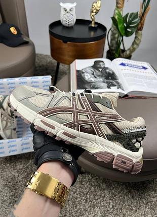 Водонепроникні кросівки asics gel-kahana 8 gtx beige olive