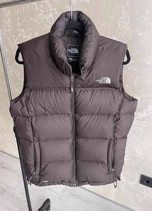Пухова жилетка ,жилет tnf,the north face 700
