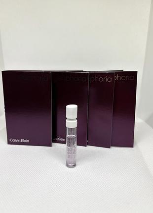 Оригинальный пробник euphoria calvin klein парфюмированная вода