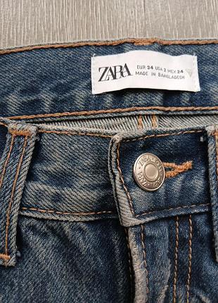 Джинсы,zara,размер хс 2