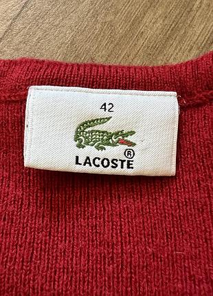 Вовняний светр lacoste 4