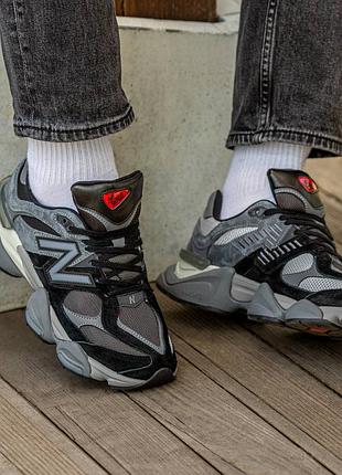 Кроссовки мужские new balance 9060 black grey