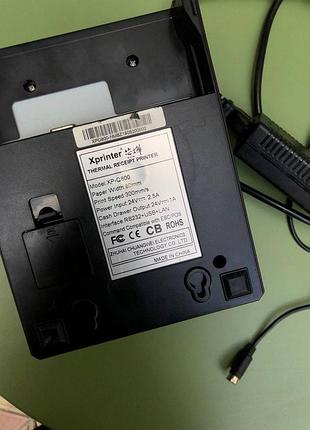 Принтер xprinter px-q800 чековий для ресторану 5