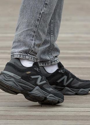 Кросівки чоловічі new balance 9060 termo all black