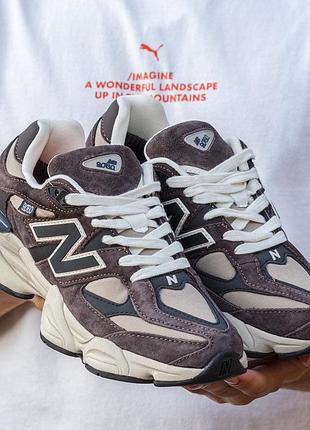 Кроссовки мужские new balance 9060 termo brown