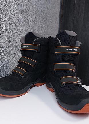 Чоботи чоловічі lowa juri gtx hi gore-tex чорні, розмір 40, довжина устілки 25 см