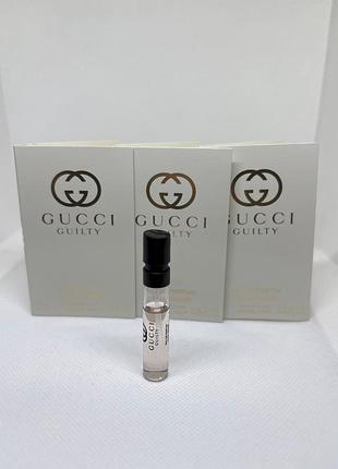 Оригинальный пробник gucci guilty eau de parfum от gucci