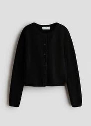 Кардиган чорний h&m