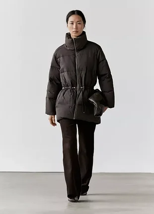 Пухова куртка пуховик massimo dutti s 5