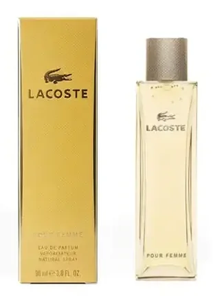 Женская парфюмированная вода lacoste pour femme