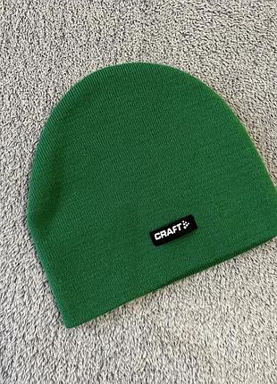 Шапка унісекс craft community hat зелена