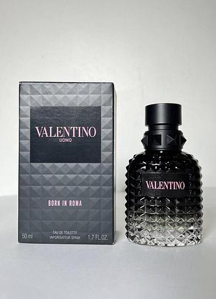Туалетная вода valentino uomo born in roma for men 50 мл
