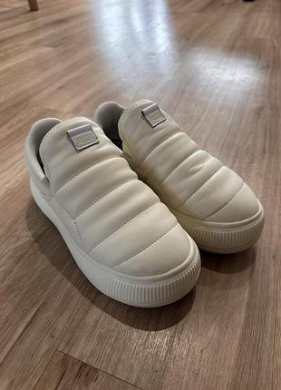 Сліпони жіночі puma білі