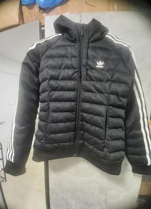 Женская зимняя куртка adidas originals slim jacket w (dh4587) оригинал