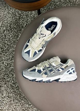 Водонепроникні кросівки asics gel-sonoma 15-50 gtx grey beige navy