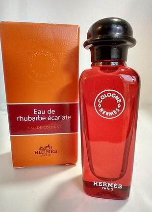 Eau de rhubarbe ecarlate hermès миниатюра 7,5мл оригинал