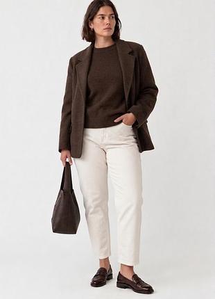 Светлые женские брюки прямые bonmarché (размер 22 / 3xl-4xl / plus size)