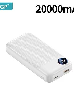 Повербанк bygp 20000 mah с led-дисплеем и быстрой зарядкой b261