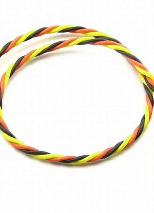 Подовжувальний кабель 22awg для сервоприводів jr із блокуванням, зі скрученими жилами, 90 см