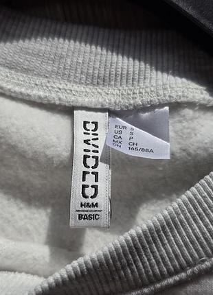Hm світшот oversize на флісі 6