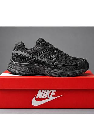 Чоловічі термо кросівки nike initiator чорні осінь/зима