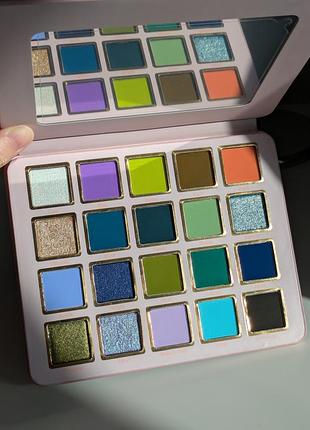 Нова палетка тіней cosmic brushes serenity palette