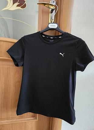 Puma футболка puma ess small logo tee black 58677651