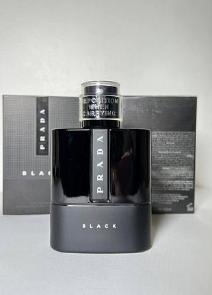 Парфюмированная вода prada luna rossa black 100 мл