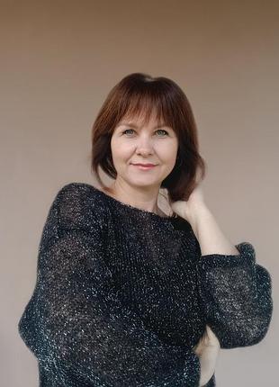 Святкова павутинка з люрексом