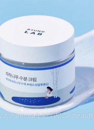Крем для обличчя round lab birch juice moisturizing cream зволожуючий