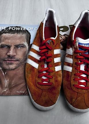 Кросівки чоловічі adidas gazelle помаранчеві