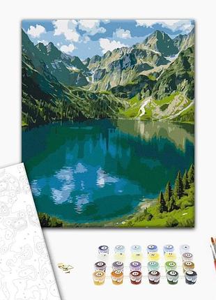 Картина по номерам "морское глаз" bs54537l 48×60 см