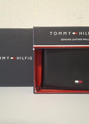 Гаманець чоловічий tommy hilfiger з rfid-захистом, чорний