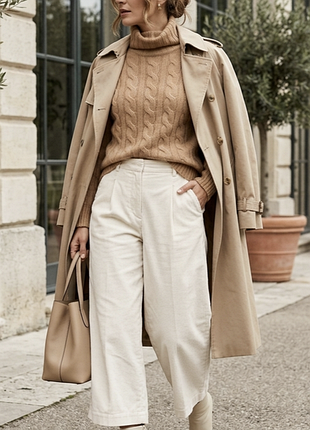 Трендові вельветові кюлоти weekend max mara (оригінал) cos massimo dutti