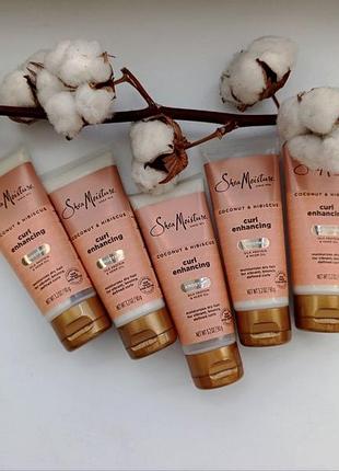 Shea moisture coconut та hibiscus curl enhancing smoothie, 91 g