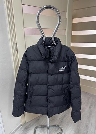 Пуховик puma чорний
