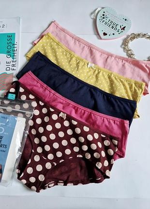 M&amp;s набор трусиков low rise shorts 5 шт р. 14 на хл- ххл новые