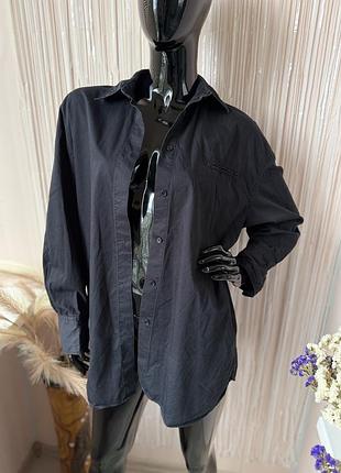 Подовжена сорочка zara 100% котон