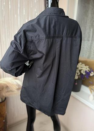 Подовжена сорочка zara 100% котон 2