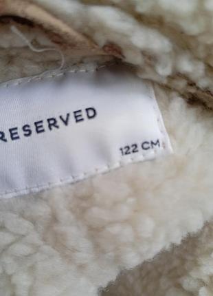 Дублянка для дівчинки reserved бежева 5