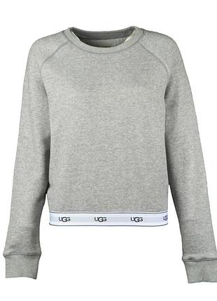 Кофта жіноча ugg світшот ugg р.s-m трикотаж петельний футер сірий